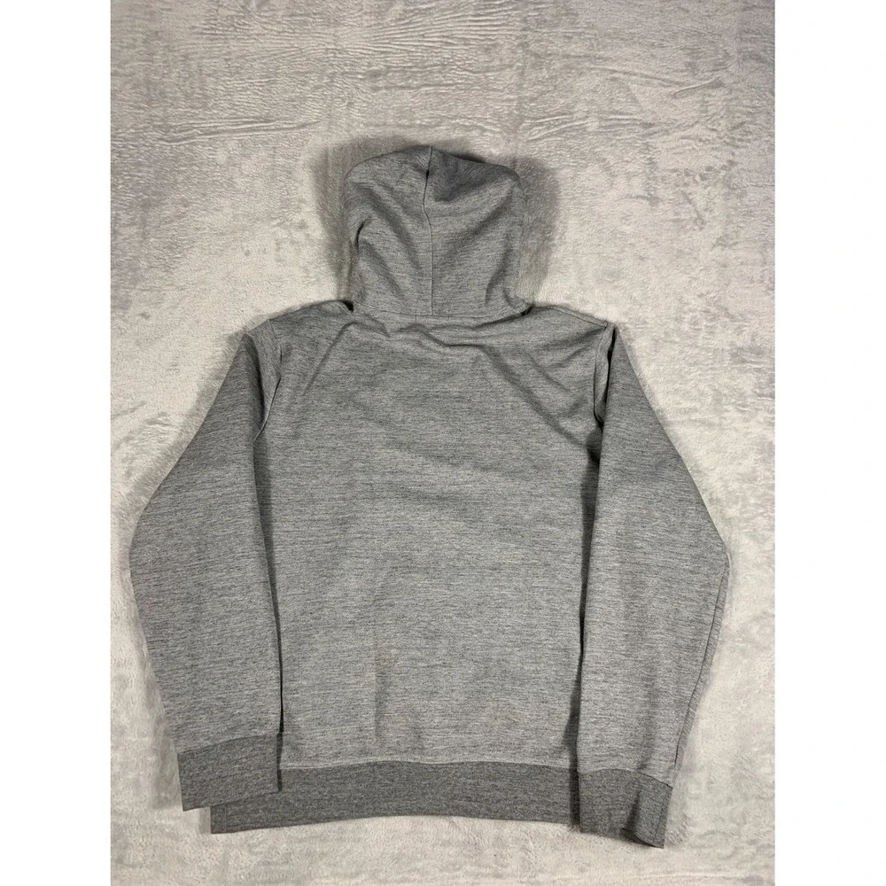 Polo Ralph Lauren Men's Hoodie L Gray Contrasting Black Drawstrings